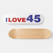 Ik hou van 45 persoonlijk skateboard (Horizontaal)