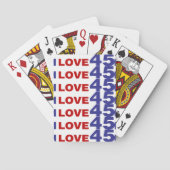 Ik hou van 45 pokerkaarten (Achterkant)