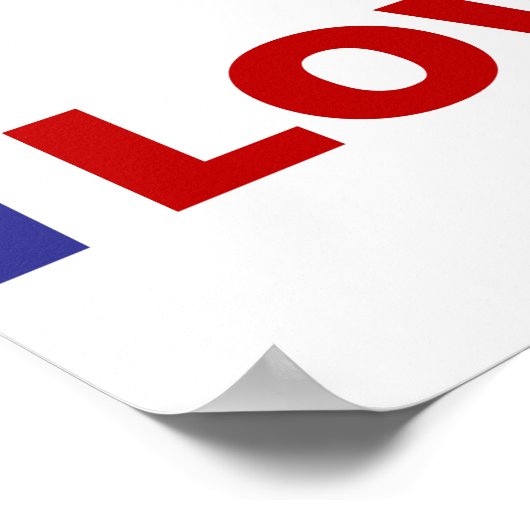 Ik hou van 45 poster (Hoek)