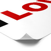 Ik hou van 45 poster (Hoek)