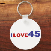Ik hou van 45 sleutelhanger (Achterkant)