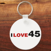 Ik hou van 45 Sleutelhanger (Voorkant)