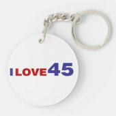 Ik hou van 45 sleutelhanger (Achterkant)