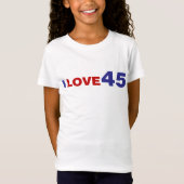 Ik hou van 45 t-shirt (Voorkant)