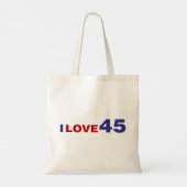 Ik hou van 45 tote bag (Achterkant)