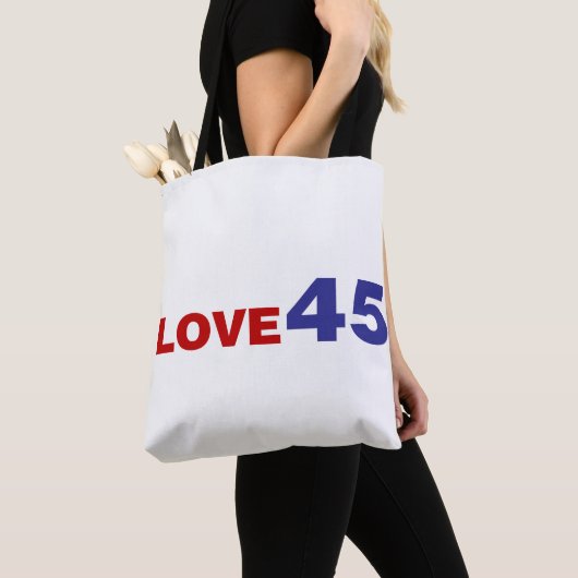 Ik hou van 45 tote bag (Dichtbij)