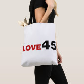 Ik hou van 45 tote bag (Dichtbij)
