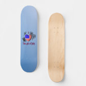 Ik hou van 4 juli skateboard (Voorkant)