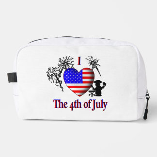 Ik hou van 4 juli toilettasje