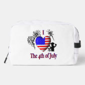 Ik hou van 4 juli toilettasje (Achterkant)