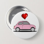 Ik hou van 500 ronde button 7,6 cm (Voorkant /achterkant)