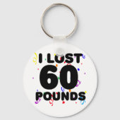 Ik hou van 60 pond sleutelhanger (Voorkant)