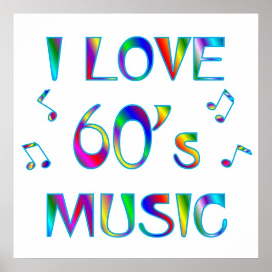 Ik hou van 60's poster (Voorkant)