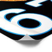 Ik hou van 67 Meme Hart 6 7 Merch Spullen Six Seve Poster (Hoek)