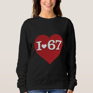 Ik hou van 67 trui