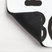 Ik hou van 80 producten en Design! Muismat (Hoek)