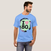 Ik hou van 80s-jongen t-shirt (Voorkant volledig)
