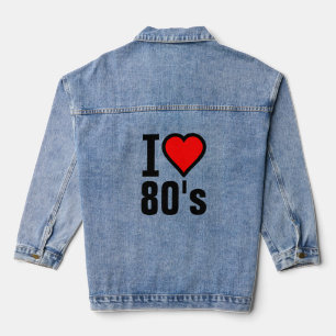 Ik hou van 80's T-shirt Denim Jacket