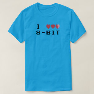 Ik hou van 8-Bit T-shirt
