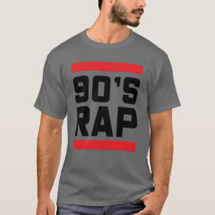Ik hou van 90s Hip Hop 1990s Disco Rap Dance Muzie T-shirt