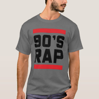 Ik hou van 90s Hip Hop 1990s Disco Rap Dance Muzie T-shirt