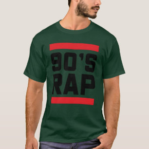 Ik hou van 90s Hip Hop 1990s Disco Rap Dance Muzie T-shirt
