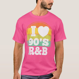 Ik hou van 90s RB Music 90's Party Concert kostuum T-shirt