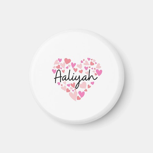 Ik hou van Aaliyah Magneet (Voorkant)