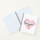 Ik hou van Aaliyah Notitieboek (Binnen)