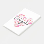 Ik hou van Aaliyah Post-it® Notes (Schuin)