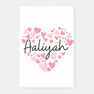 Ik hou van Aaliyah Post-it® Notes
