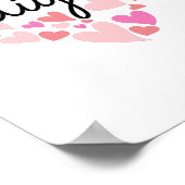 Ik hou van Aaliyah Poster (Hoek)