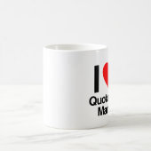 Ik hou van aanhalingstekens koffiemok (Center)