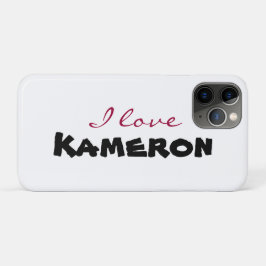 Ik hou van [aanpassen] Case-Mate iPhone case