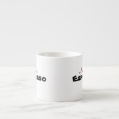 Ik hou van [aanpassen] espresso kop (Voorkant)