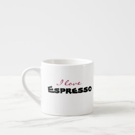 Ik hou van [aanpassen] espresso kop