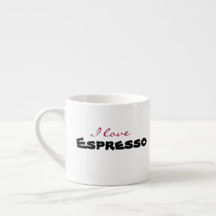 Ik hou van [aanpassen] espresso kop