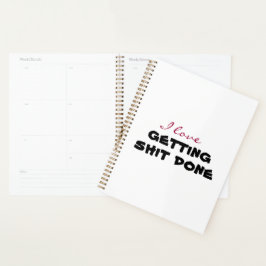 Ik hou van [aanpassen] planner