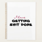 Ik hou van [aanpassen] planner (Voorkant)