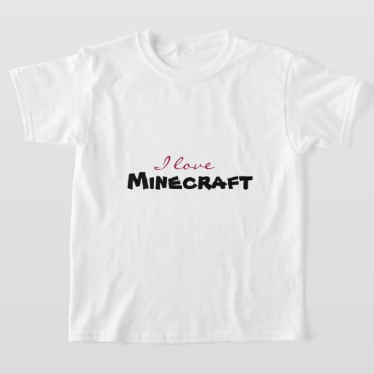 Ik hou van [aanpassen] t-shirt (Laagn)