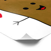 Ik hou van aardappelen foto afdruk (Hoek)