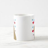 Ik hou van aardappelen koffiemok (Center)