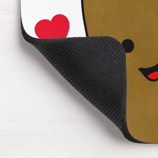 Ik hou van aardappelen muismat (Hoek)