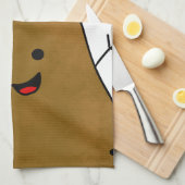 Ik hou van aardappelen theedoek (Quarter Fold)