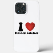 Ik hou van aardappelpuree Thanksgiving diner cadea Case-Mate iPhone Case (Achterkant)