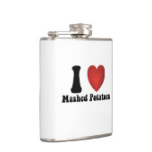 Ik hou van aardappelpuree Thanksgiving diner cadea Heupfles (Rechts)