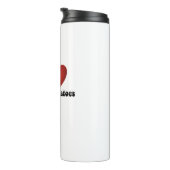 Ik hou van aardappelpuree Thanksgiving diner cadea Thermosbeker (Geroteerd rechts)