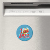 Ik hou van aardbeien magneet (Insitu (Vaatwasser))