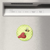 Ik hou van aardbeien magneet (Insitu (Vaatwasser))