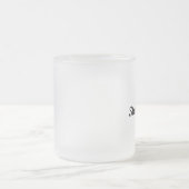 Ik hou van aardbeien matglas koffiemok (Center)